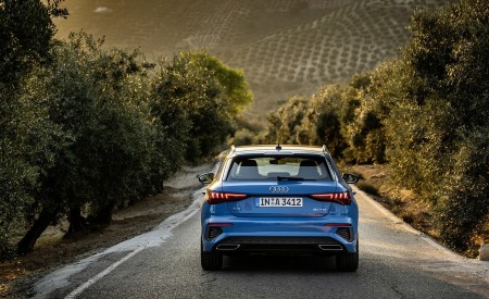 2021 Audi A3 Sportback (Color: Atoll Blue) Rear Wallpapers 450x275 (65)