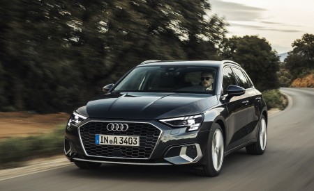 2021 Audi A3 Sportback (Color: Manhattan Gray) Front Three-Quarter Wallpapers 450x275 (35)