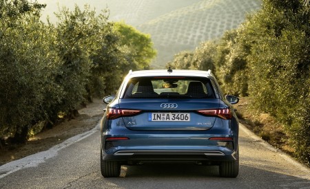 2021 Audi A3 Sportback (Color: Turbo Blue) Rear Wallpapers 450x275 (30)