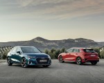 2021 Audi A3 Sportback (Color: Turbo Blue) Wallpapers 150x120