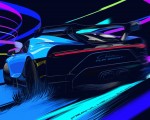 2021 Bugatti Chiron Pur Sport Rear Three-Quarter Wallpapers 150x120
