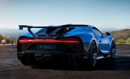 2021 Bugatti Chiron Pur Sport Rear Three-Quarter Wallpapers 450x275 (85)