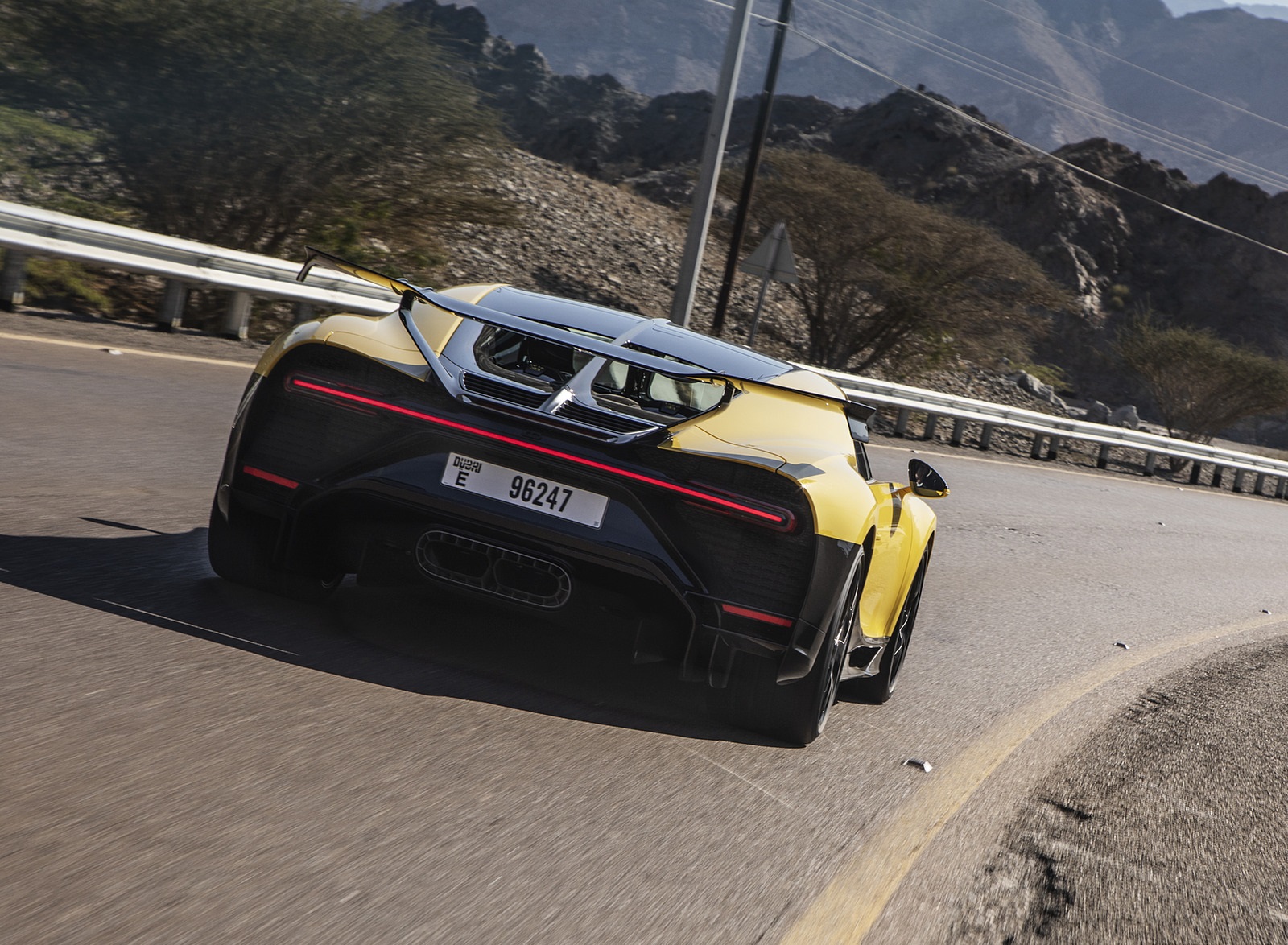 2021 Bugatti Chiron Pur Sport Rear Wallpapers  (5)