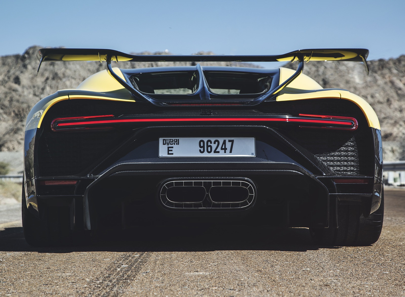 2021 Bugatti Chiron Pur Sport Rear Wallpapers (8)