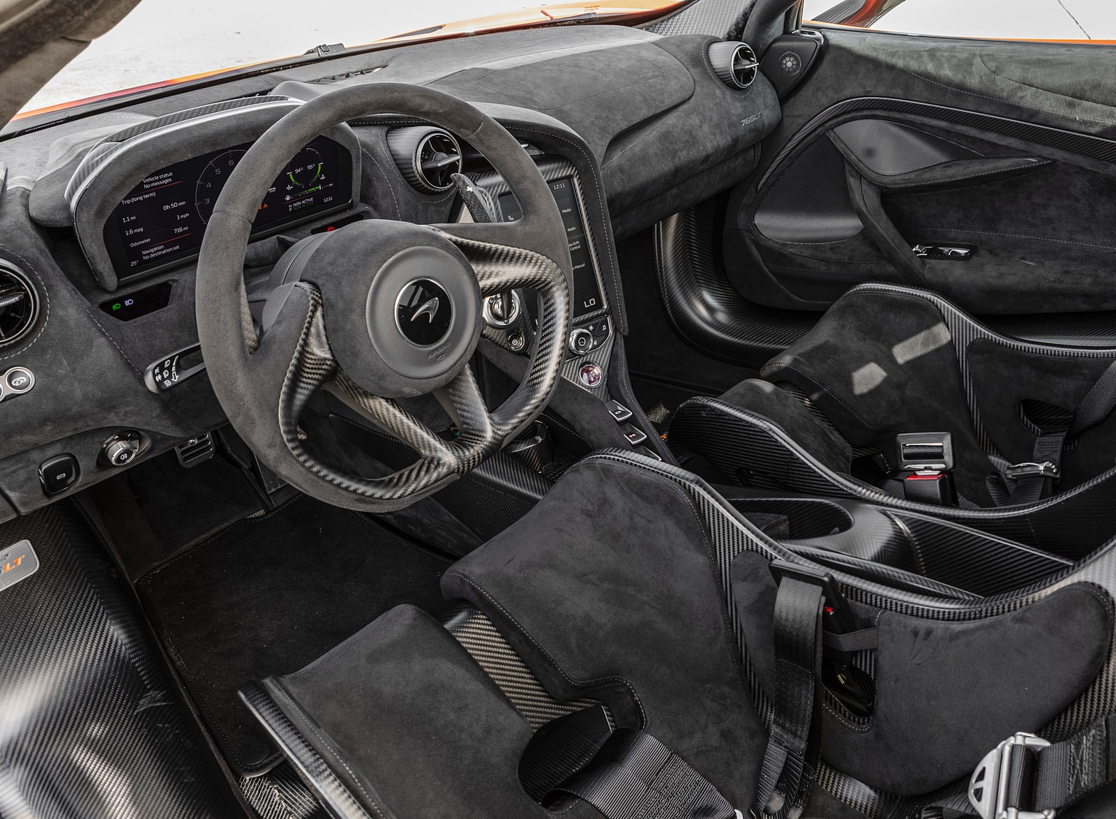 2021 McLaren 765LT Interior Wallpapers #76 of 159