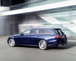 2021 Mercedes-AMG E 53 Estate 4MATIC+ T-Model (Color: Cavansite Blue Metallic) Rear Three-Quarter Wallpapers 150x120