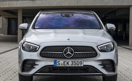 2021 Mercedes-Benz E 350 (Color: Hightech silver) Front Wallpapers 450x275 (10)