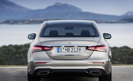 2021 Mercedes-Benz E-Class AMG line (Color: Mojave Silver Metallic) Rear Wallpapers 450x275 (47)