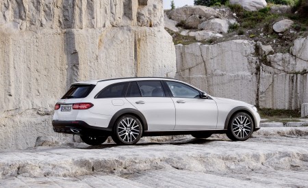 2021 Mercedes-Benz E-Class All-Terrain Line Avantgarde (Color: Designo Diamond White Bright) Rear Three-Quarter Wallpapers 450x275 (31)