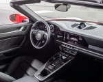2021 Porsche 911 Turbo S Cabrio (Color: Guards Red) Interior Wallpapers 150x120