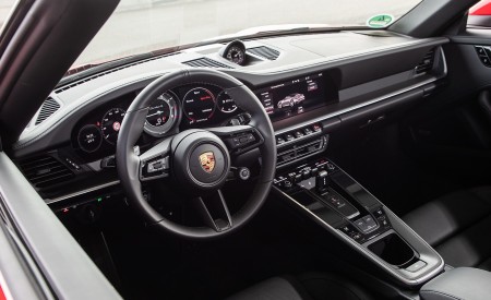 2021 Porsche 911 Turbo S Cabrio (Color: Guards Red) Interior Wallpapers 450x275 (64)