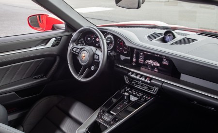 2021 Porsche 911 Turbo S Cabrio (Color: Guards Red) Interior Wallpapers 450x275 (61)