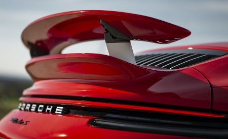 2021 Porsche 911 Turbo S Cabrio (Color: Guards Red) Spoiler Wallpapers 450x275 (50)
