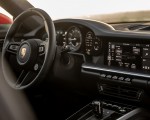 2021 Porsche 911 Turbo S Cabrio (Color: Lava Orange) Central Console Wallpapers 150x120