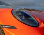 2021 Porsche 911 Turbo S Cabrio (Color: Lava Orange) Headlight Wallpapers 150x120