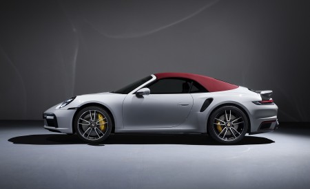 2021 Porsche 911 Turbo S Cabriolet Side Wallpapers 450x275 (109)
