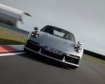 2021 Porsche 911 Turbo S Coupe (Color: GT Silver Metallic) Front Wallpapers 150x120