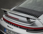 2021 Porsche 911 Turbo S Coupe (Color: GT Silver Metallic) Spoiler Wallpapers 150x120