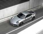 2021 Porsche 911 Turbo S Coupe (Color: GT Silver Metallic) Top Wallpapers 150x120