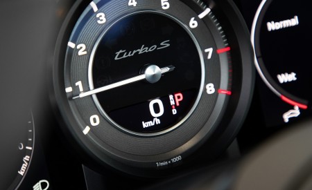 2021 Porsche 911 Turbo S Coupe (Color: Gentian Blue Metallic) Digital Instrument Cluster Wallpapers 450x275 (203)