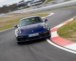 2021 Porsche 911 Turbo S Coupe (Color: Gentian Blue Metallic) Front Wallpapers 150x120