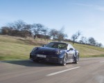 2021 Porsche 911 Turbo S Coupe (Color: Gentian Blue Metallic) Front Wallpapers 150x120