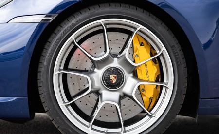 2021 Porsche 911 Turbo S Coupe (Color: Gentian Blue Metallic) Wheel Wallpapers 450x275 (187)