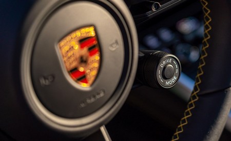 2021 Porsche 911 Turbo S Coupe (Color: Python Green) Interior Steering Wheel Wallpapers 450x275 (48)