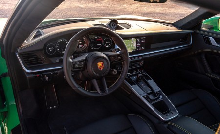 2021 Porsche 911 Turbo S Coupe (Color: Python Green) Interior Wallpapers 450x275 (42)