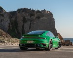 2021 Porsche 911 Turbo S Coupe (Color: Python Green) Rear Three-Quarter Wallpapers 150x120 (12)