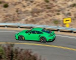 2021 Porsche 911 Turbo S Coupe (Color: Python Green) Side Wallpapers 150x120 (2)
