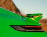 2021 Porsche 911 Turbo S Coupe (Color: Python Green) Tail Light Wallpapers 150x120 (38)