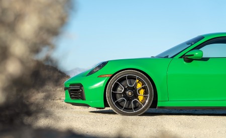 2021 Porsche 911 Turbo S Coupe (Color: Python Green) Wheel Wallpapers 450x275 (22)
