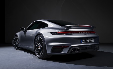 2021 Porsche 911 Turbo S Coupe Rear Three-Quarter Wallpapers 450x275 (225)