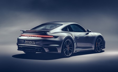 2021 Porsche 911 Turbo S Coupe Rear Three-Quarter Wallpapers 450x275 (215)