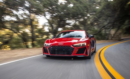 2020 Audi R8 Coupe (US-Spec) Front Wallpapers 450x275 (2)