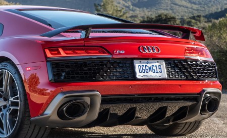 2020 Audi R8 Coupe (US-Spec) Spoiler Wallpapers 450x275 (43)