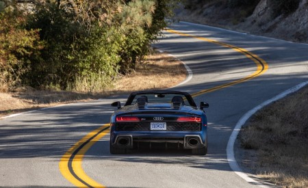 2020 Audi R8 Spyder (US-Spec) Rear Wallpapers 450x275 (18)
