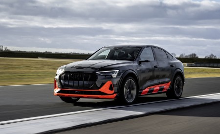 2020 Audi e-tron S Sportback Concept Front Three-Quarter Wallpapers 450x275 (5)