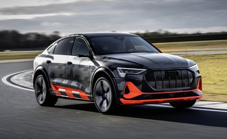 2020 Audi e-tron S Sportback Concept Front Three-Quarter Wallpapers 450x275 (2)