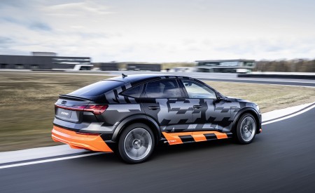 2020 Audi e-tron S Sportback Concept Rear Three-Quarter Wallpapers 450x275 (18)