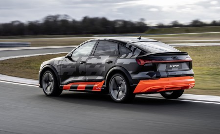 2020 Audi e-tron S Sportback Concept Rear Three-Quarter Wallpapers 450x275 (4)