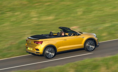 2020 Volkswagen T-Roc R-Line Cabriolet (UK-Spec) Rear Three-Quarter Wallpapers 450x275 (8)