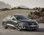 2021 Audi A3 Sedan (Color: Manhattan Gray) Front Three-Quarter Wallpapers 150x120 (6)