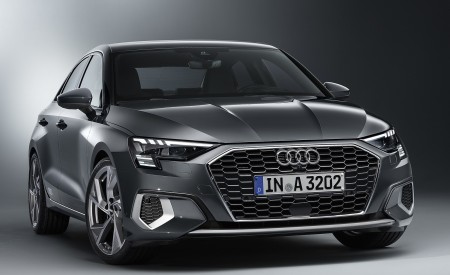 2021 Audi A3 Sedan (Color: Manhattan Gray) Front Wallpapers 450x275 (22)