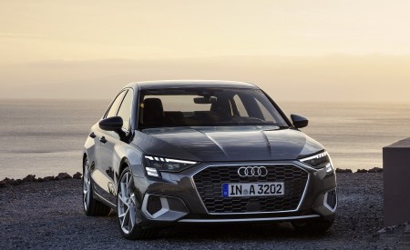 2021 Audi A3 Sedan (Color: Manhattan Gray) Front Wallpapers 450x275 (16)