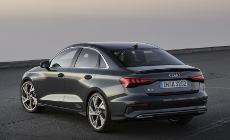 2021 Audi A3 Sedan (Color: Manhattan Gray) Rear Three-Quarter Wallpapers 450x275 (18)