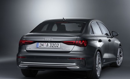 2021 Audi A3 Sedan (Color: Manhattan Gray) Rear Three-Quarter Wallpapers 450x275 (23)