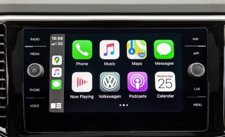 2021 Volkswagen Atlas SEL R-line Central Console Wallpapers 450x275 (28)