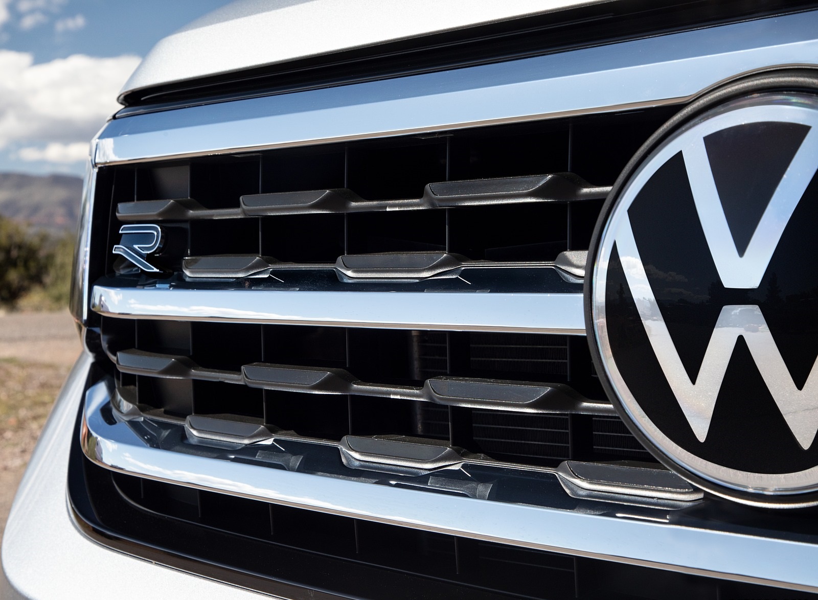 2021 Volkswagen Atlas SEL R-line Grill Wallpapers (13)